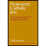 Protestant, Catholic, Jew: An Essay in American Religious Sociology - JEW