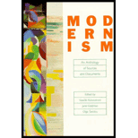 Modernism: An Anthology of Sources