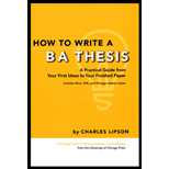 How to Write a BA Thesis