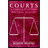 Courts : A Comparative and Political Analysis