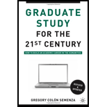 Graduate Study for 21st Century