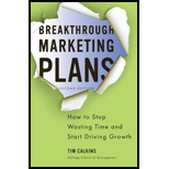 Breakthrough Marketing Plans