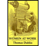 Women at Work : The Transformation of Work and Community in Lowell, Massachusetts, 1826-1860