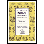 Sources of Indian Tradition - Revised, Volume I