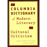 Columbia Dictionary of Modern Literary and Cultural Criticism