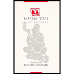 Hsun Tzu: Basic Writings