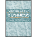 Writing About Business : The New Knight-Bagehot Guide to Economics and Business Journalism