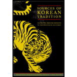 Sources of Korean Tradition - Volume II: From the Sixteenth to the Twentieth Centuries