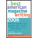 Best American Magazine Writing 2006