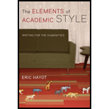 Elements of Academic Style