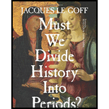 Must We Divide History Into Periods?