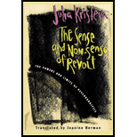 SENSE AND NON-SENSE OF REVOLT: THE POWERS AND LIMITS OF PSYCHOANALYSIS