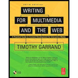 Writing for Multimedia and the Web: Content and Structure for Websites and Games - With CD