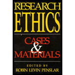 Research Ethics : Cases and Materials