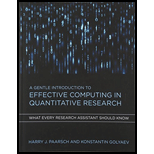 Gentle Introduction to Effective Computing in Quantitative Research: What Every Research Assistant Should Know