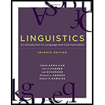 Linguistics: Introduction to Language and Communication