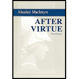 After Virtue: Study in Moral Theory