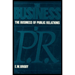 Business of Public Relations