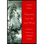Vignettes From the Late Ming