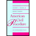 American Civil Procedure: An Introduction