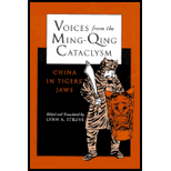 Voices From Ming-Qing Cataclysm : China in Tigers' Claws