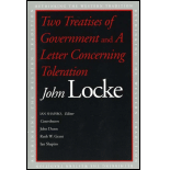Two Treatises of Government and A Letter Concerning Toleration