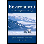 Environment: An Interdisciplinary Anthology