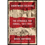 Anonymous Soldiers: The Struggle for Israel, 1917-1947