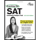 Cracking the SAT: Chemistry Subject Test, 2013-2014 Edition