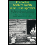 Confronting Southern Poverty in the Great Depression