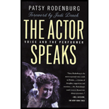 Actor Speaks: Voices and the Performer