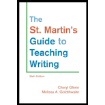St. Martin's Guide to Teaching Writing