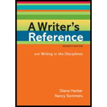 Writer's Reference, With Writing in Disciplines