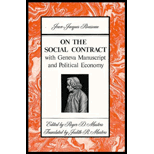 On the Social Contract With Geneva Manuscript and Political Economy