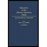 Education of the African American Adult (Hardback)