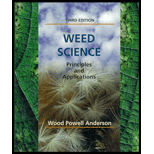 Weed Science : Principles and Applications