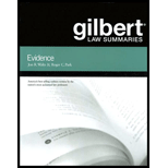 Gilbert Law Summaries : Evidence
