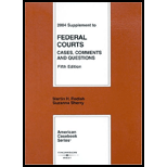 Federal Courts-2004 Supplement
