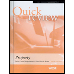 Sum and Substance Quick Review on Property