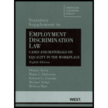 Employment Discrimination Law, Cases and Materials on Equality in the Workplace - 10 Supp