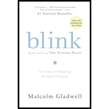 Blink: Power Of Thinking Without Thinking