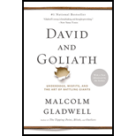 David and Goliath: Underdogs, Misfits, and the Art of Battling Giants