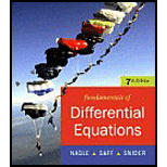Fundamentals of Differential Equations - With CD