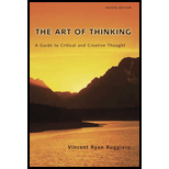 Art of Thinking : Guide to Critical and Creative Thought