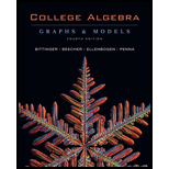 College Algebra: Graphs and Models - Text Only