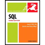 SQL: Visual Quickstart Guide