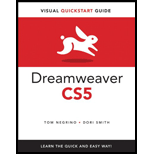 Dreamweaver CS5 Visual Quickstart Guide