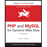 PHP and MySQL for Dynamic Web Sites
