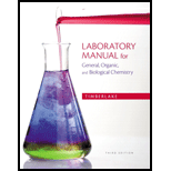 General, Organic, and Biological Chemistry - Lab Manual