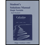 Calculus : for Scientists and Engineers - Std. Solution